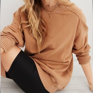 Aerie Down-To-Earth Crew Sweatshirt